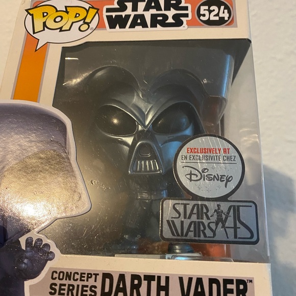 New Funko Pop Concept Series Darth Vader 524 Star Wars 45 Disneyland Exclusive - Picture 7 of 7